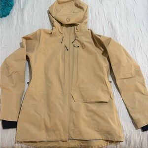 Scott Women's 3Layer Gortex Beige Ski Jacket